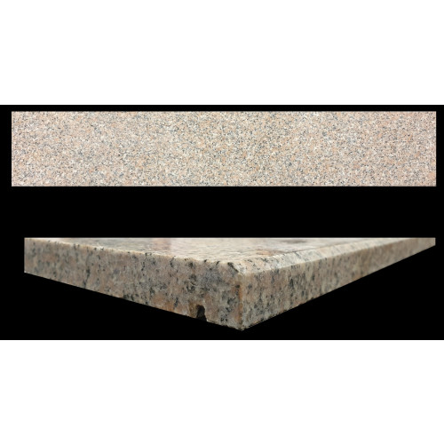 GLAF GRANIT ROSA H 15X124X2CM