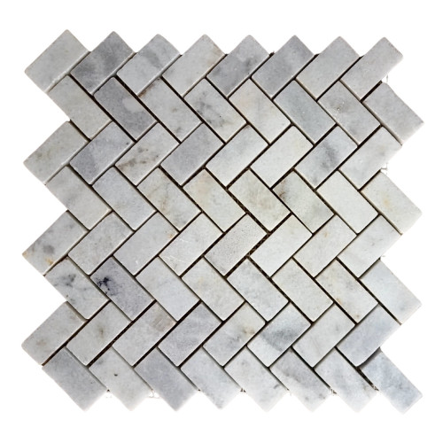 MOZAIC HERRINGBONE DIN MARMURA 29.5X29.5 CM