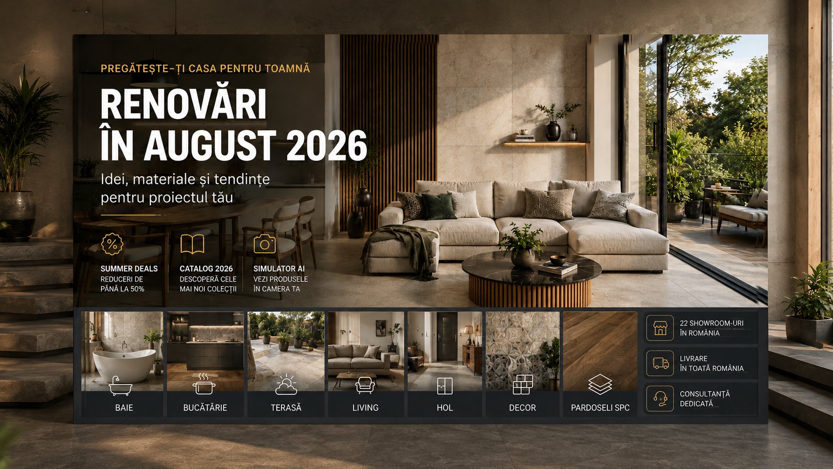 Renovări în August 2026: Idei, Tendințe și Materialele Potrivite pentru Casa Ta | Orient Ceramic
