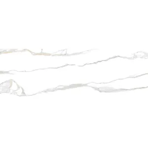 BLAT DIN GRESIE IMPERIAL WHITE - 80X240 cm, portelanat, glazurat, rectificat, finisaj lucios