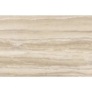 FAIANTA ROCK TRAVERTINE 509 DK - 30X45 cm, ceramica glazurată, mată, aspect de travertin în tonuri calde de bej inchis, ideală pentru spații interioare moderne și elegante.