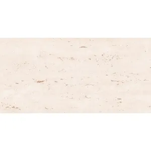 FAIANTA TRAVERTINE LILY 30186-A-TV EVIA CREM - 30X60 cm, ceramica glazurata, rectificata, mata, aspect travertin natural crem, ideală pentru interioare elegante și rafinate.