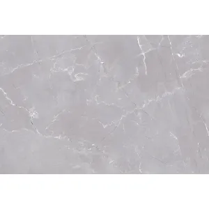 FAIANTA WONDERLUST 112 DK - 30X45 cm, ceramica glazurata, rectificata, cu aspect marmorat în tonuri închise de gri, lucioasă, ideală pentru pereții interiori moderni.