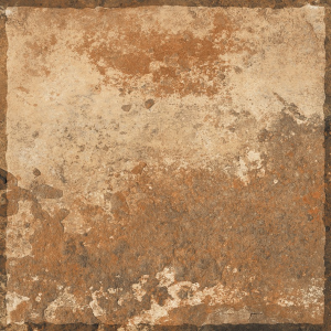 GRESIE ROYAL COTTO - 40X40 cm, porțelanată, rectificata, efect de piatră naturală rustică in nuante de caramiziu, bej si aramiu, suprafata mată, ideală pentru exterior.