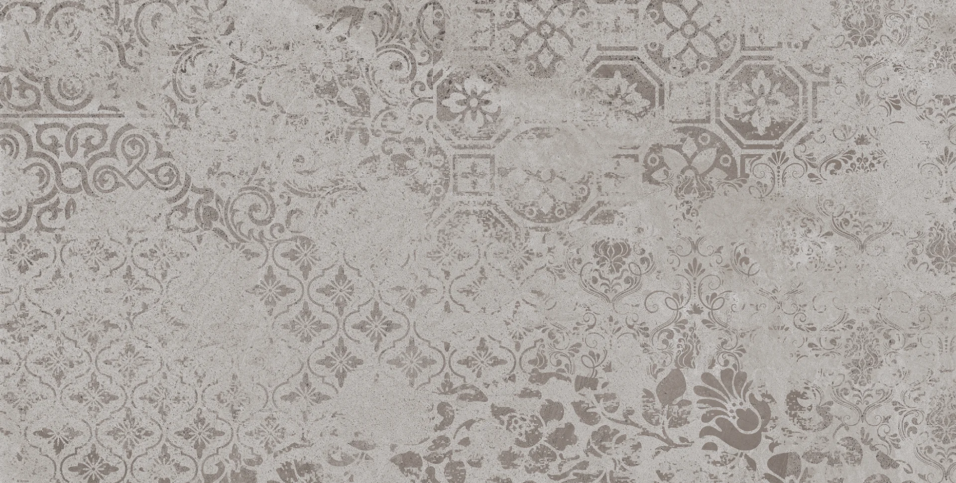 FAIANTA G ATELER GRIS HL1 - 30X60 cm, ceramica glazurata, rectificata, mata, model vintage în nuanțe gri, finisaj glue, ideal pentru băi și bucătării elegante.