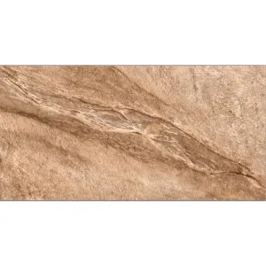 GRESIE 8D36A52 - 30X60 cm, porțelanată mată, bej cu textură în relief, rectificată, glazurată, potrivită pentru interior și exterior.