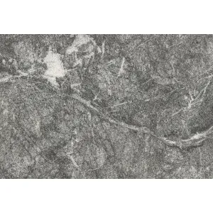 MARMURA SPIDER BLACK - 30X60X2 cm, placă robustă din marmură naturală, nuanțele intense de negru, cu vene discrete, cu margini cioplite și finisaj antiderapant, perfectă pentru spații exterioare cu trafic intens.