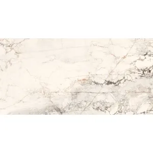 GRESIE MAX MARMI - 80X160 cm, porțelanată, rectificată, glazurată, finisaj lucios, aspect marmură albă 