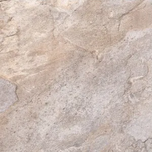 GRESIE GAMBIA CAFE - 60.5X60.5 cm, ceramică glazurată mată, nerectificata, aspect natural de piatră în tonuri de maro-cafeniu și gri, ideală pentru spații interioare cu design rustic sau contemporan.