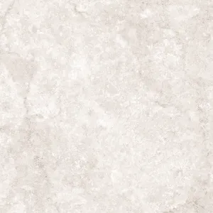 GRESIE PANAMA WHITE CARVING - 60X60 cm, porțelanată, finisaj mat carving, aspect versatil alb-bej discret, potrivită pentru trafic intens.