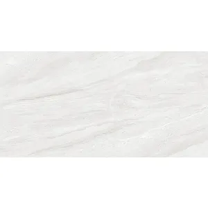 GRESIE 6041 SILVER TRAVERTINE CARVING - 60X120 cm, porțelanată, finisaj semi-mat cu efect carving, gri deschis, ideală pentru interioare și exterioare moderne.