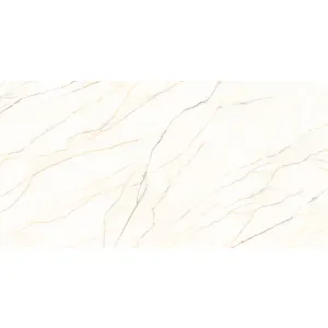 GRESIE VENATINO BIANCO CARVING - 60X120 cm, porțelanată, finisaj mat carving, aspect de marmura alba eleganta cu nervuri discrete, pentru interioare și exterioare sofisticate.