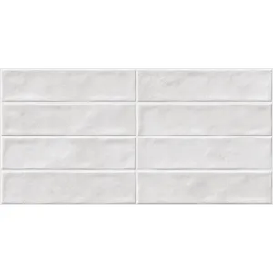 FAIANTA ROLINDA LT (22242-A) - 30X60 cm, ceramica glazurata, rectificata, oferă un finisaj lucios elegant, cu model subtil în nuanțe deschise de gri, ideal pentru interioare moderne și luminoase.
