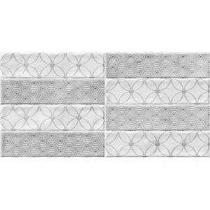 FAIANTA ROLINDA HL (22244-HL) - 30X60 cm, ceramica glazurata, rectificata, adaugă profunzime și caracter spațiilor interioare prin textura sa urbană și nuanța gri închis cu finisaj lucios.