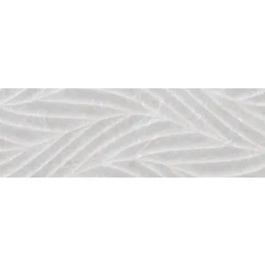 FAIANTA PRESTON GRIS DÉCOR-1 - 30X90 cm, ceramica glazurata, rectificata, adaugă dinamism și profunzime pereților printr-un model în relief subtil, într-un finisaj mat elegant.