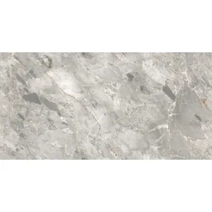 GRESIE CRAFT IRIS GREY - 80X160 cm, porțelanată, impresionează prin aspectul său elegant, inspirat din piatra naturală, în nuanțe de gri deschis și gri mediu cu vene subtile bej-maronii. Finisajul mat cu efecte de gravură (carving) creează profunzime și un rafinament aparte, ideal pentru spații moderne și sofisticate.