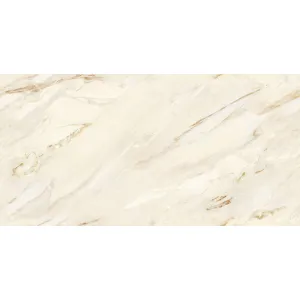 GRESIE MAGNETIC CREMA PEARL - 80X160 cm, îmbină tonurile calde de crem perlat cu nervuri subtile, oferind un finisaj semi-mat satinat elegant, perfect pentru interioare rafinate și spații moderne.