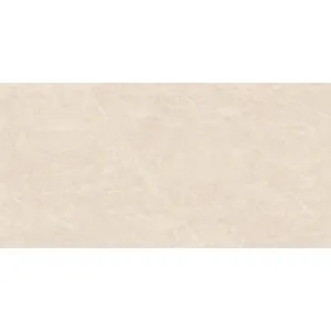 GRESIE FUME EMPERADOR LATTE - 80X160 cm, recomandata pentru interior si exterior, culoare bej deschis, portelanata, glazurata, rectificata, finisaj lucios High Glossy. Ideală pentru amenajări interioare moderne, compatibilă cu încălzirea în pardoseală.