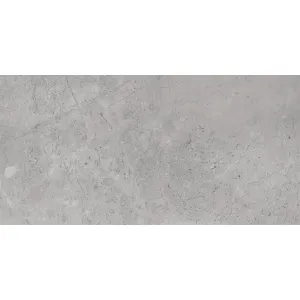 GRESIE PARISO BIANCO - 80X160 cm, porțelanată, super lucioasă high glossy, nuanță gri deschis cu nervuri discrete, aspect elegant de marmură naturală.