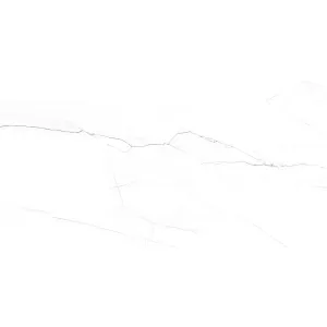 GRESIE SCREPOLATO NERO - 80X160 cm, porțelanată, alb cu venatură neagră, lucioasă, rectificată, cu design elegant de marmură, ideală pentru interioare moderne.