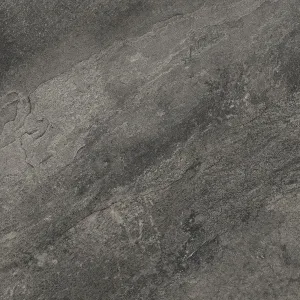 GRESIE MULTISTONE ANTRACITA - 60X60 cm, porțelanată, finisaj mat, nuanțe negre, rectificată, potrivită pentru interior și exterior.