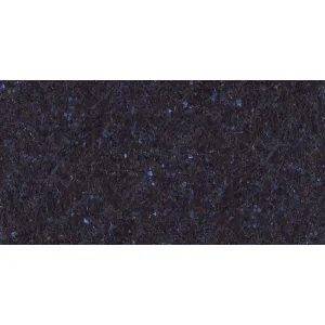 GRESIE NORWAY BLUE PEARL GRANDE - 60X120 cm, porțelanată, finisaj super lucios (High Glossy), în nuanțe de negru intens cu pete albastre sidefate, ideală pentru interioare elegante și moderne.