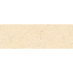 GRESIE ROMA MARFIL - 60X180 cm, porțelanată, crem lucios, rectificat, pentru interior și exterior, compatibilă cu încălzirea în pardoseală.