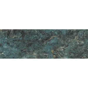 GRESIE ALMOND GREEN - 60X180 cm, porțelanată, verde cu finisaj lucios high glossy, rectificată, elegantă pentru interioare moderne.