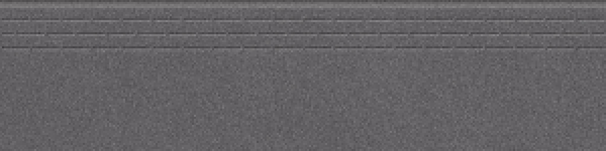 TREAPTA GRESIE DESSERT COAL - 30X120 cm, porțelanată, full body, suprafata mată, culoare gri (sare si piper), ideală pentru trepte moderne, rezistente și sigure.