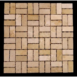 MOZAIC DIN MARMURA PYRAMIDS BEIGE 04 31X31CM