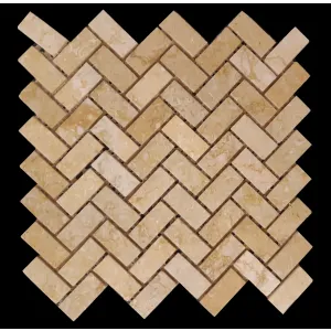 MOZAIC DIN MARMURA PYRAMIDS BEIGE 05 31X31CM