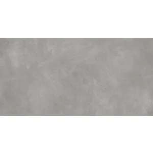 GRESIE MONOLITH GRIS - 60X120 cm, porțelanată, glazurata, rectificata, finisaj mat, gri, potrivită pentru interior și exterior, ideală pentru placări moderne, compatibilă cu încălzirea în pardoseală.