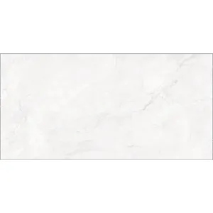 GRESIE MOSCATO PEARL - 60X120 cm, porțelanată, finisaj mat satin, alb elegant, ideală pentru interioare și exterioare moderne.