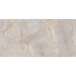 GRESIE VERONA GOLD ENDLESS - 60X120 cm, porțelanată, finisaj mat cu efect carving și model continuu, pentru interioare și exterioare elegante.