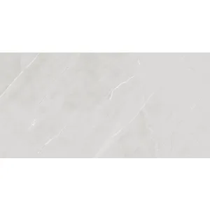 Faianta AVIATION 35156-LT - 30X60 cm, ceramica glazurata, rectificata, pentru interior, finisaj mat cu efect luster, aspect de marmura naturala gri cu insertii albe.