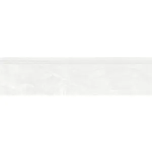 TREAPTA GRESIE DIESEL SILBER FB - 30X120 cm, portelanata, full-body, rectificata, mată, gri deschis, interior/exterior, cu striații antiderapante.