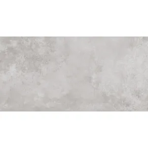GRESIE ILLUSION GREY - 60X120 cm, portelanată, rectificată, cu finisaj mat antichizat, gri, structură granulată și luciu, ideală pentru spații contemporane și durabile, interior si exterior.