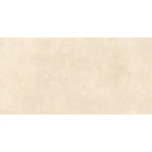 GRESIE MEMETO CREMA - 60X120 cm, porțelanată, rectificata, mată cu textură carving, nuanță bej-crem, ideală pentru pardoseli și pereți la interior și exterior.
