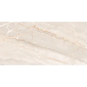 GRESIE VENEZIANO PEARL - 60X120 cm, portelanata, rectificata, finisaj mat cu efect carving, design elegant cu vene perlate și accente aurii, ideală pentru spații sofisticate, potrivită pentru pardoseli și pereți, interior/exterior.