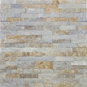 PANEL PIATRA NATURALA C8009 - 15X60 cm, ardezie, în nuanțe de gri, bej și maro, potrivit pentru placări interioare și exterioare. Aspect natural, texturat, ideal pentru decoruri rustice sau moderne.