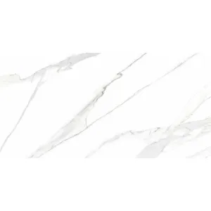 GRESIE BEILLO WHITE - 60X120 cm, portelanata, rectificata, cu finisaj mat, nuanțe albe și gri, aspect marmorat elegant. Ideală pentru spații moderne, compatibilă cu încălzirea în pardoseală.