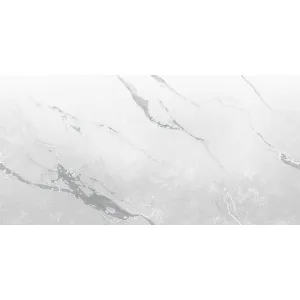 GRESIE MULTICARVING CR E EFFCO SATVARIO ENDLESS - 60X120 cm, portelanata, rectificata, finisaj mat multicarving, aspect de marmura alba cu venatura gri, design endless, potrivită pentru pereți și pardoseli interior si exterior.