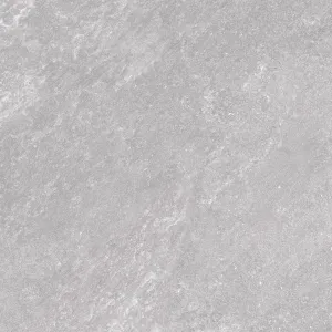 Gresie porțelanată gri, QUARTZ GREY R11 60X60X2CM, mată in relief, aspect piatra naturala