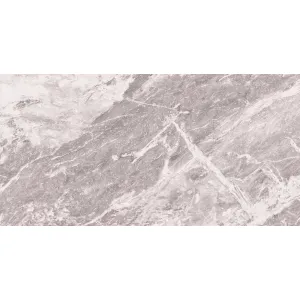 GRESIE MCK361019 - 30X60 cm, porțelanată, rectificată, mată și în relief, cu nuanțe de gri deschis și alb, aspect de piatră naturală, ideală pentru interior și exterior.