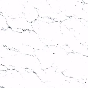 GRESIE CARGO WHITE (33 33) - 60X60 cm, porțelanată lucioasă, rectificata, alb intens cu venaturi fine gri-închis, pentru un decor modern și sofisticat.