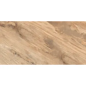 GRESIE FOSSIL NATURAL GRANDE - 60X120 cm, porțelanată, rectificata, suprafata mată rustică, cu aspect autentic de piatră naturală fosilă, potrivită pentru interior și exterior.