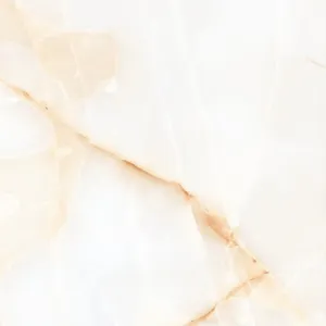 GRESIE JENY BEIGE - 60X60 cm, porțelanată lucioasă, rectificata, în nuanțe de alb-crem cu venaturi fine bej, pentru un aspect cald și rafinat de piatra naturala Onix.