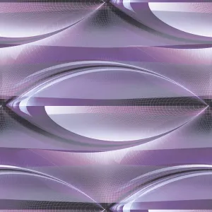 GRESIE BOWL PURPLE FLOOR - 30X30 cm, ceramica glazurată mată, rectificată, design geometric în nuanțe de mov și lila, ideală pentru spații moderne.