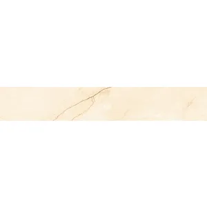 Contratreapta / Glaf gresie, portelanata, 19.5X120 cm, AREZZO BEIGE GRANDE , aspect piatra naturala, crem, lucioasa, rectificata 