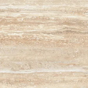 GRESIE AC-12353 DK FLOOR - 30X30 cm, ceramică glazurată, rectificata, finisaj mat, antiderapanta, aspect travertin bej închis, ideală pentru interior.